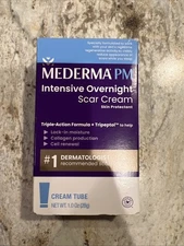Mederma PM Intensive Overnight Scar Cream - 1oz Exp 2027+