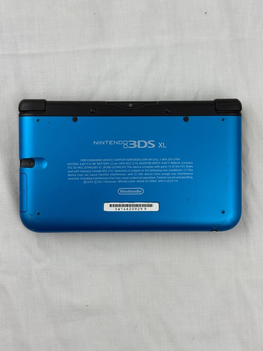Nintendo 3DS XL Handheld Console - Blue/Black (SPR-S-BKAB-USZ