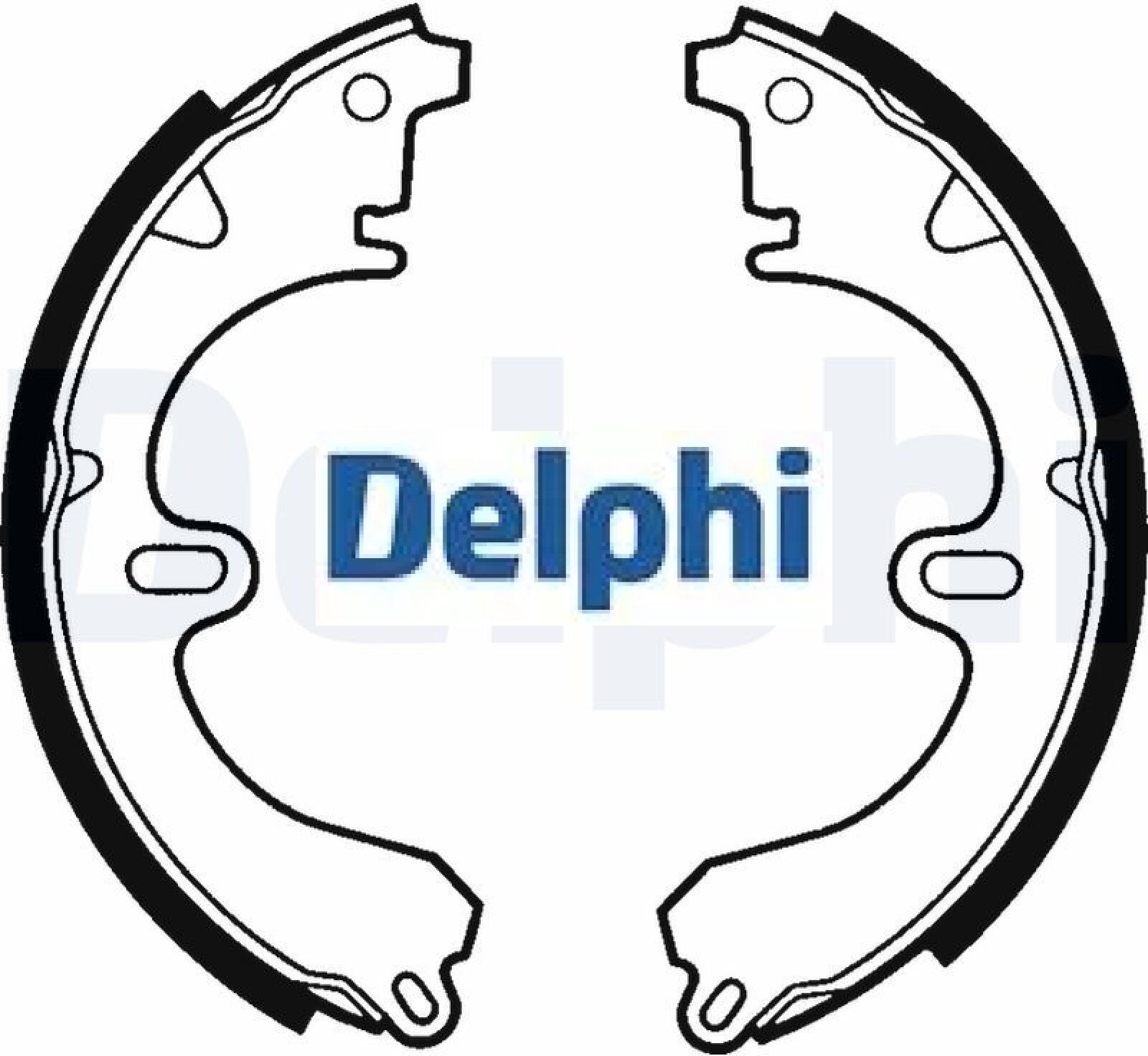 Delphi Bremsbackensatz Ls1356 - Bild 2