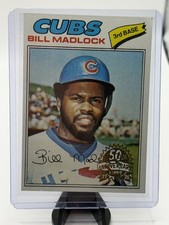 2026 Bill Madlock Topps Heritage #250 1977 Topps Buyback Cubs