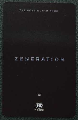 THE BOYZ Zeneration World Tour 2023 Special Ed. Member Photocards Official - Picture 19 of 31