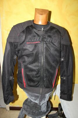 CAN AM Jacke Sommerjacke Motorrad Russel Mesh schwarz - Größe M