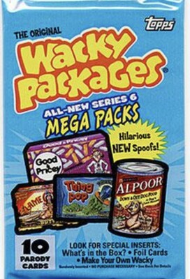 2007 Wacky Packages All New Series 6 Complete Your Set 6th U Pick ANS6