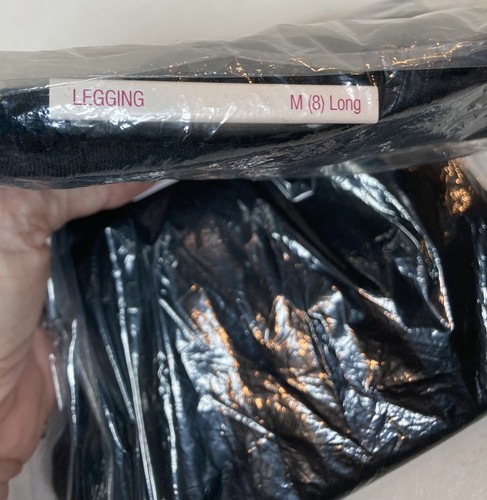 SO Favorite Girls Black Legging Pants Size M (8) Long NEW Original Packaging - Picture 3 of 4