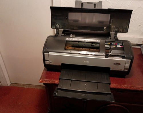 Epson Stylus Photo 1400 Wide-Format Color Inkjet - C11C655001 - Tested & Working - Picture 5 of 5