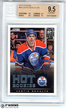 Justin Schultz RC BGS 9.5: 2013-14 Score Rookie Card Gem Mint Plus #642 POP 5