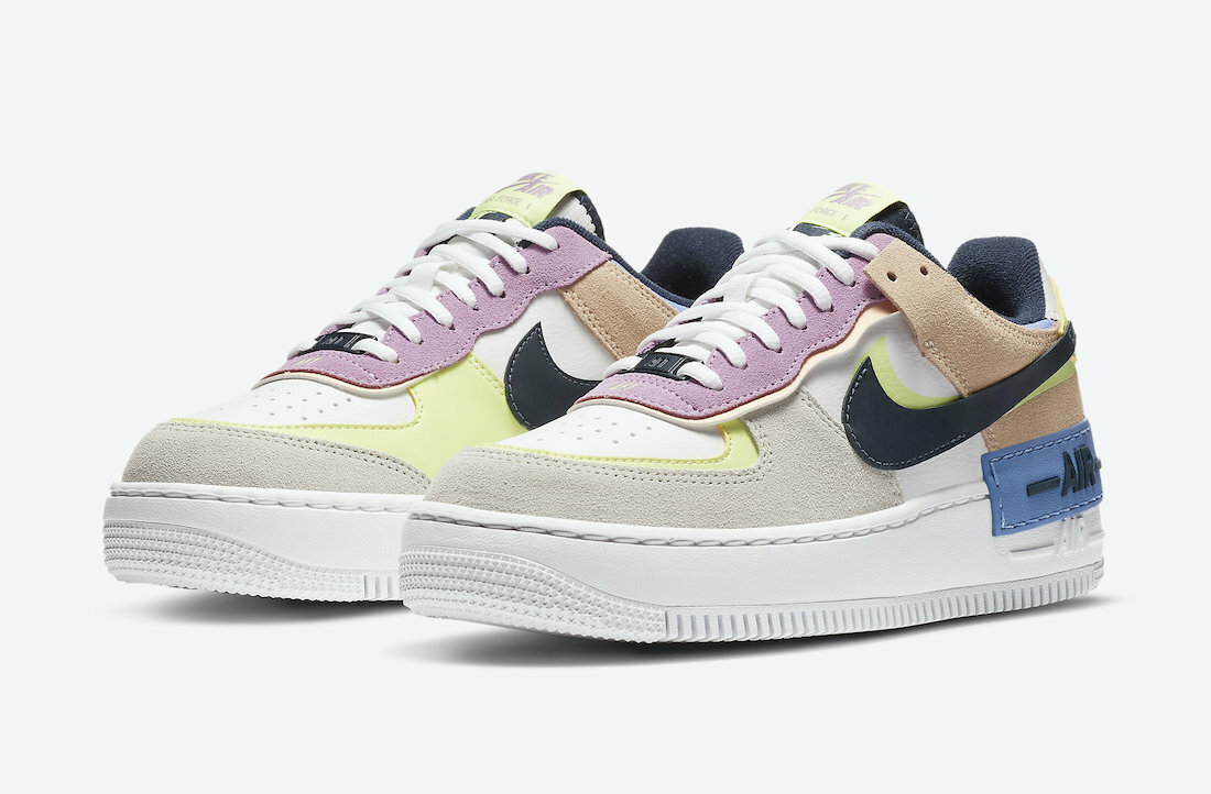 Nike Womens WMNS Air Force 1 Shadow Crimson Tint CI0919-107 | KICKSCREW