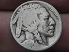 1919 D Buffalo Nickel 5 Cent Piece- Denver, VG Details