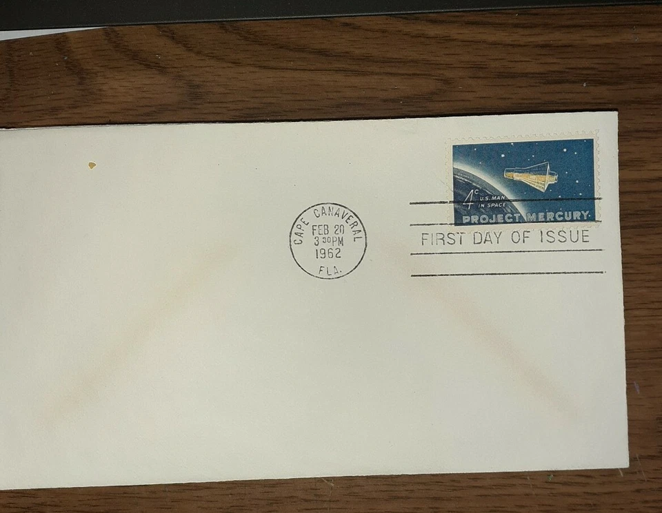 US Scott # 1193 Project Mercury First Day of Issue 15ct - Image 2 of 4