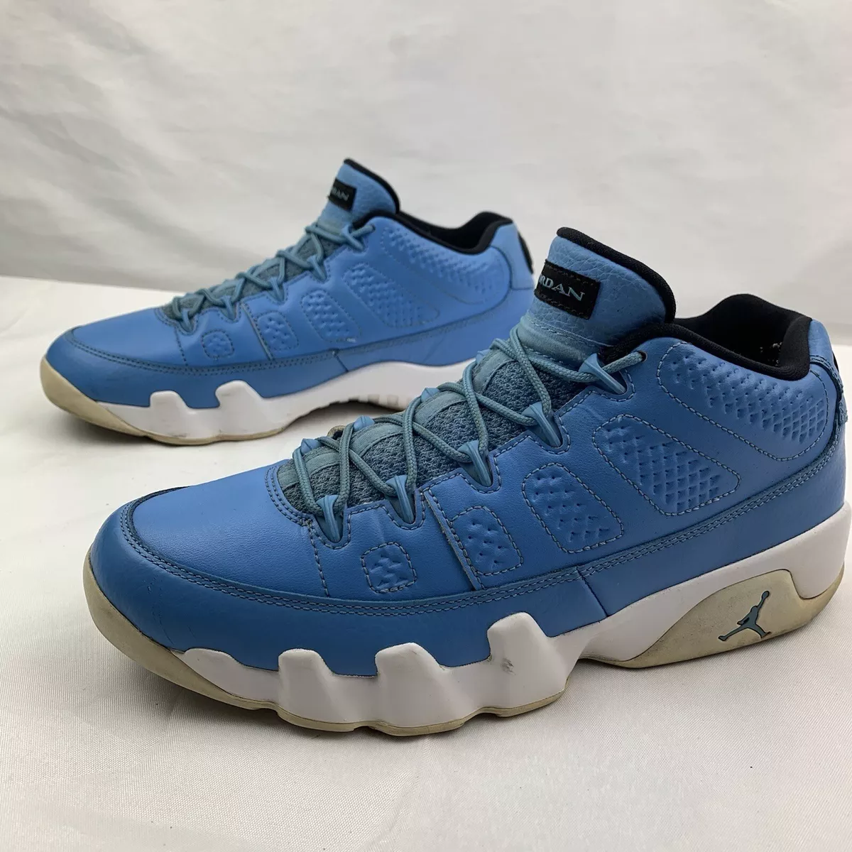Men's 2016 Nike Air Jordan 9 Retro Low Pantone Size 9.5 832822-401 Blue White