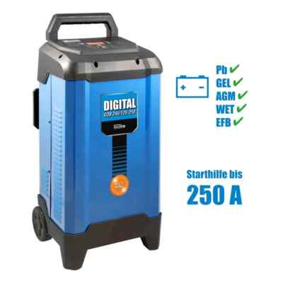 Güde Batterielader Digital GDB 24V/12V-250 Autolader Starthilfe  230 V  19 kg