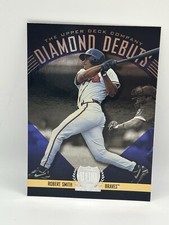 1996 Upper Deck #259 Robert Smith Atlanta Braves Baseball ROOKIE Card. rookie card picture