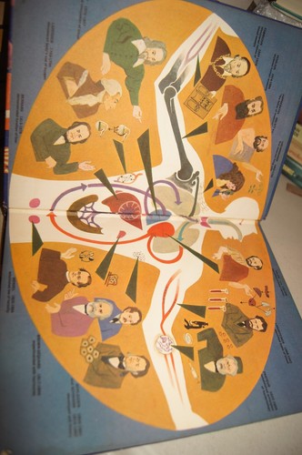The Human Body Illustrated Colorful Pullout Deluxe Golden Book 1959 1961 Vintage - Picture 7 of 17