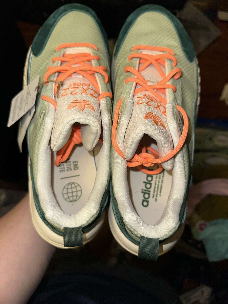 Size 12 - Adidas ZX 22 Boost Ecru Tint Core Green for sale online