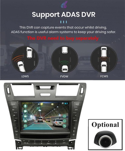 9" Stereo Radio Navi GPS For 2006-2012 Lexus LS460 Build-In Carplay Android Auto - Picture 13 of 22