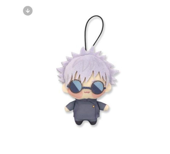 JUJUTSU KAISEN Furyu Prize Plush chopinui puchi strap satoru gojo