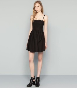 pull and bear black dress