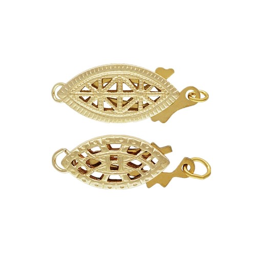 filigree oval fish hook 30 Pieces Box Necklace Clasps Stainless Steel Clasp Jewelry Slide Clasps Bracelet Connectors for DIY Jewelry Making Birthday Party Gift 14K Gold Filled Oval Filigree