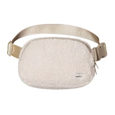 LOLË Fleece Belt Bag  Beige