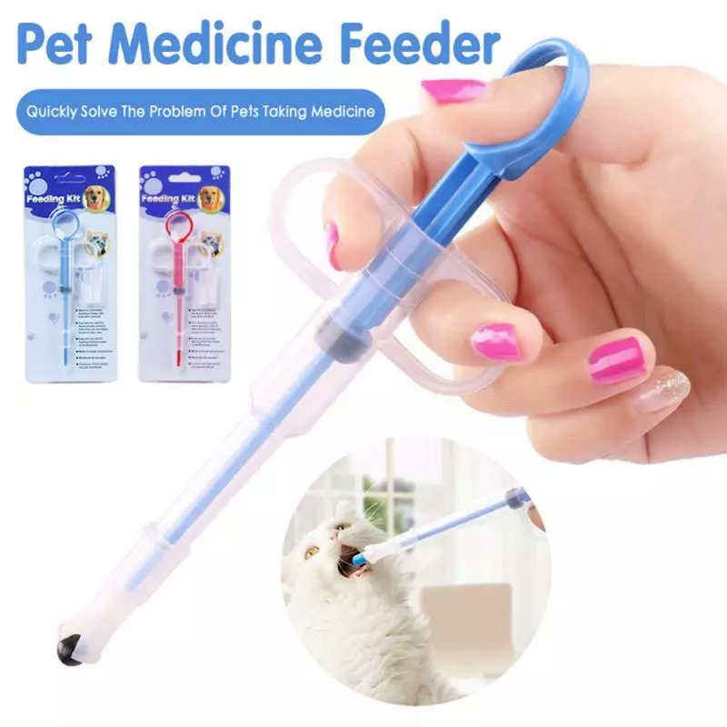 Pill syringe hotsell for dogs