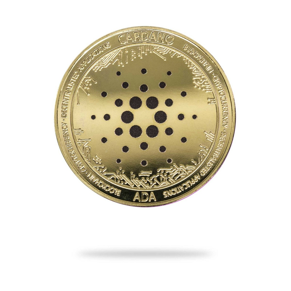 Cardano ADA | Cryptocurrency Digital Currency | Gold Plated Coin | eBay  Australia