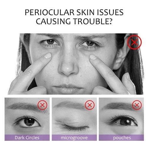 Crema de ojos con retinol removedor en barra ojeras bolsas hinchazón hidratante EE. UU. - Imagen 7 de 13