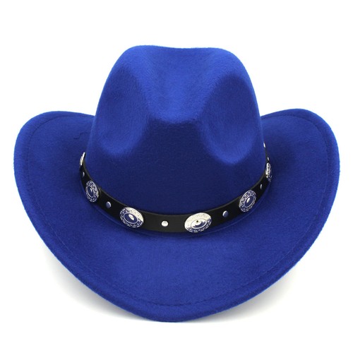 Kids Children Western Cowboy Hat Cowgirl Cap Boys Girls for Halloween Party - Picture 6 of 29