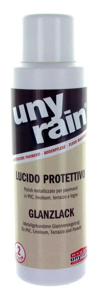 LUCIDO PROTETTIVO UNYRAIN 1Litro - ottimo per pavimenti pvc gomma e linoleum