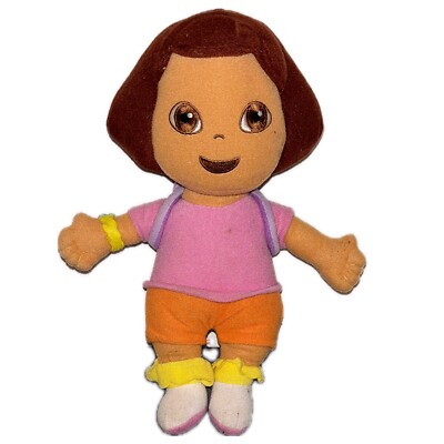 Dora the Explorer Stofftier Defekt am Fuß Nickelodeon Plüsch Figur Kult rar