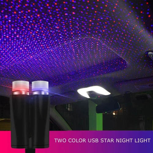 Universal USB Auto Decke Starlight Projektion KFZ LED-Licht Atmosphäre Lampe DE - Bild 10 von 12