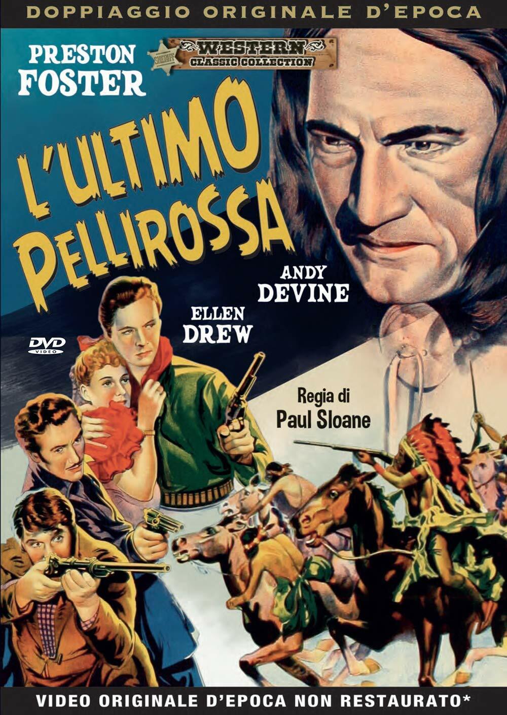 Dvd L'Ultimo Pellirossa (1939) - Western ** A&R Productions ** .....NUOVO