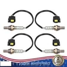 Set of 4 Oxygen O2 Sensor For 2001-2018 Jeep Wrangler All V6 3.6L 3.8L L6 4.0L