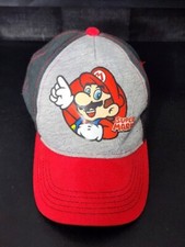 Nintendo Super Mario Bros Hat Youth Boys Baseball Cap Hat Adjustable Snapback