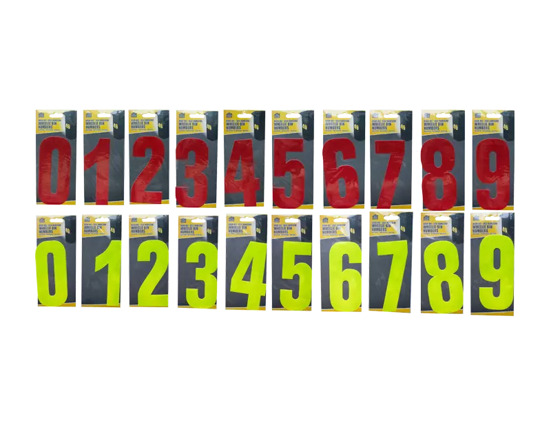 House online number stickers