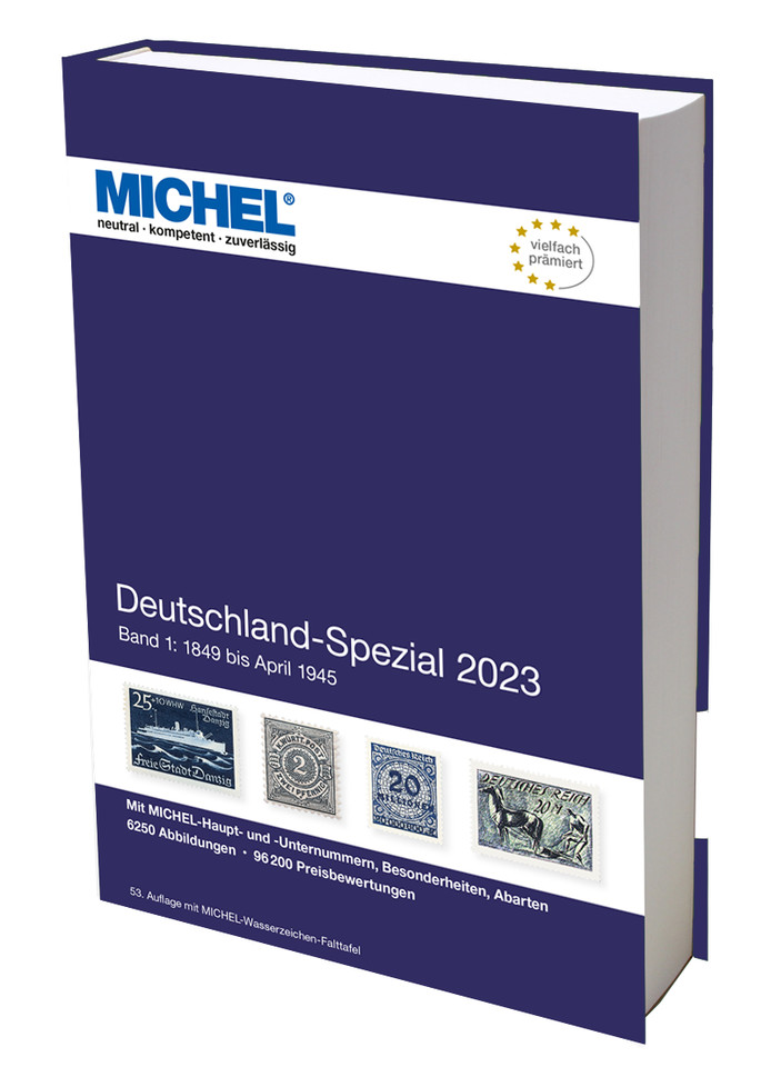 MICHEL Stamp Catalogue Germany Specialized 2023 – Band 1 1849-April 1945  New | eBay