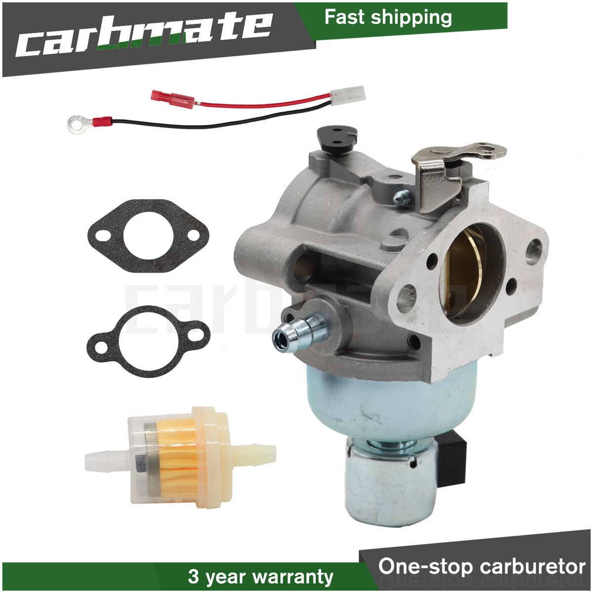 Carburetor Fit For John Deere STX38 With Fuel Shut Off