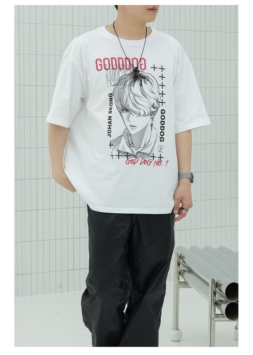 LOOKISM OFFICIAL GOODS GODDDOG JOHAN SEONG/갓독 성요한 SHORT