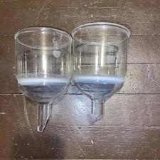 350mL Pyrex Buchner Funnel Medium Fritted Disc # 36060 -350M