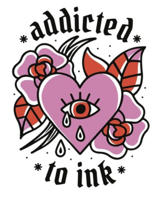 Addicted To Ink Sticker Decal