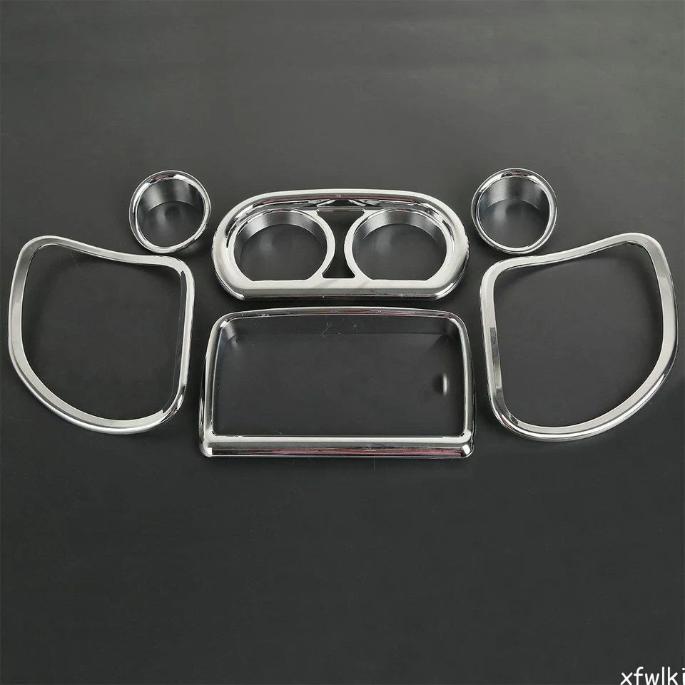 Inner Fairing Speedometer Radio Speaker Trim Kit Fit For Harley Road Glide 15-22 - Image 2 of 4