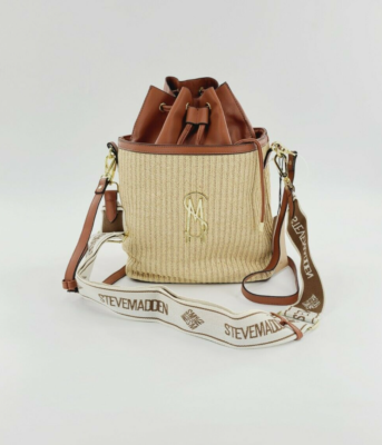 STEVE MADDEN Bmayor Hobo Crossbody Shoulder Bag NWT Cognac  display picture 1