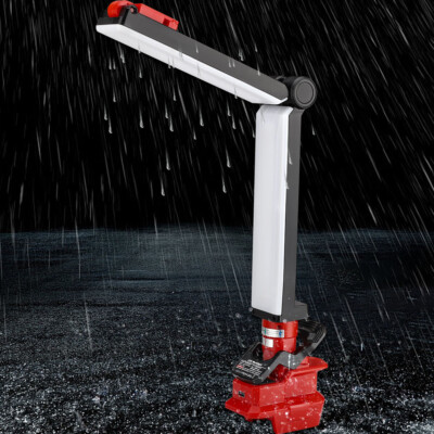 Cordless 30W 2400LM LED Flashlight Work Light for Milwaukee 18V Li-ion Batteries