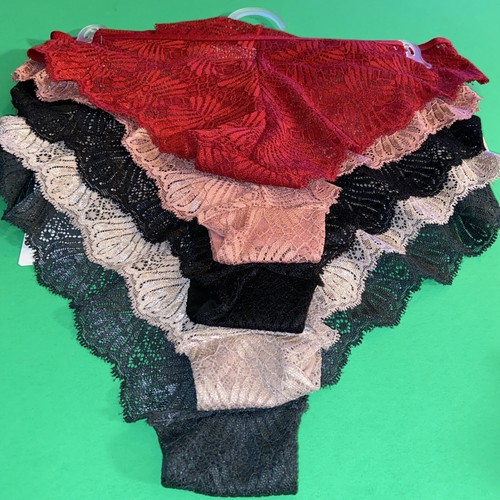 Adrienne Vittadini 5er PACK VERSCHIEDENE FARBEN SPITZENHÖSCHEN / SMALL - Bild 4 von 5