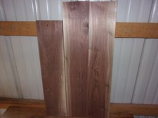 3 PC WALNUT LUMBER WOOD KILN DRIED BOARDS 15/16" THICK LOT 1080R END MATCH