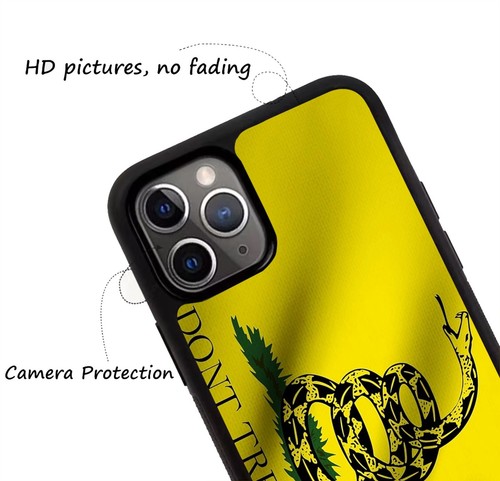 For iPhone 6 7 8 10 X 11 12 13 14 15 Smartcase New Gadsden Flag - Picture 22 of 25