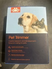 Dog Cat Pet Grooming Kit Rechargeable Cordless Electric Hair Clipper Trimmer Set