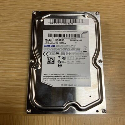 Samsung HD103SI Serial ATA/300 Internal Hard Drive | eBay
