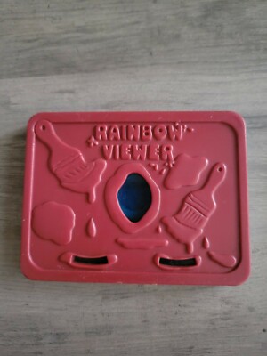 1992 Behind the Scene Rainbow Viewer McDonalds Happy Meal Toy