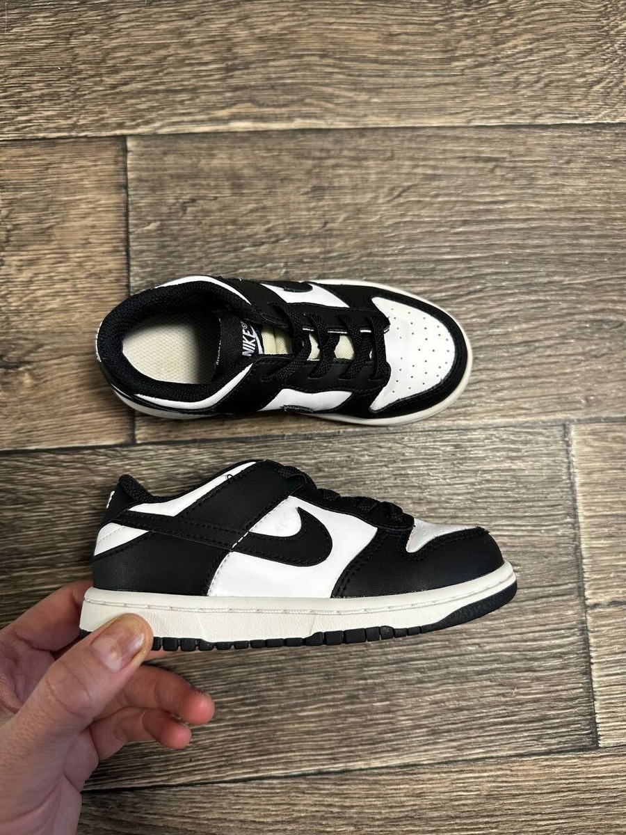 Nike Dunk Low Panda White/Black kids US 9c UK8,5 eu26 CW1589