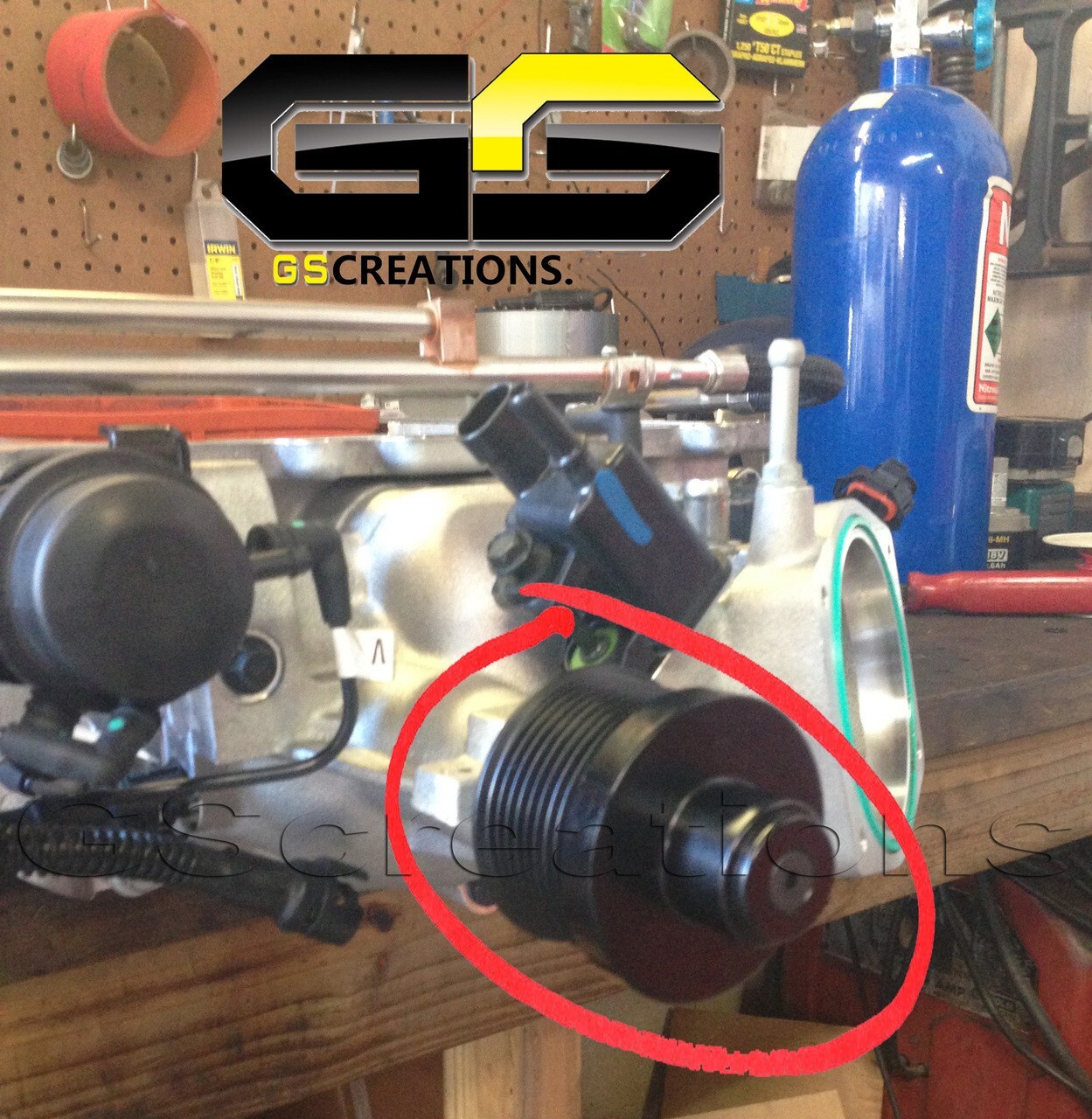 Metco LT4 Supercharger Pulley For The CTSV / C7 Z06 Corvette / Camaro ZL1 eBay